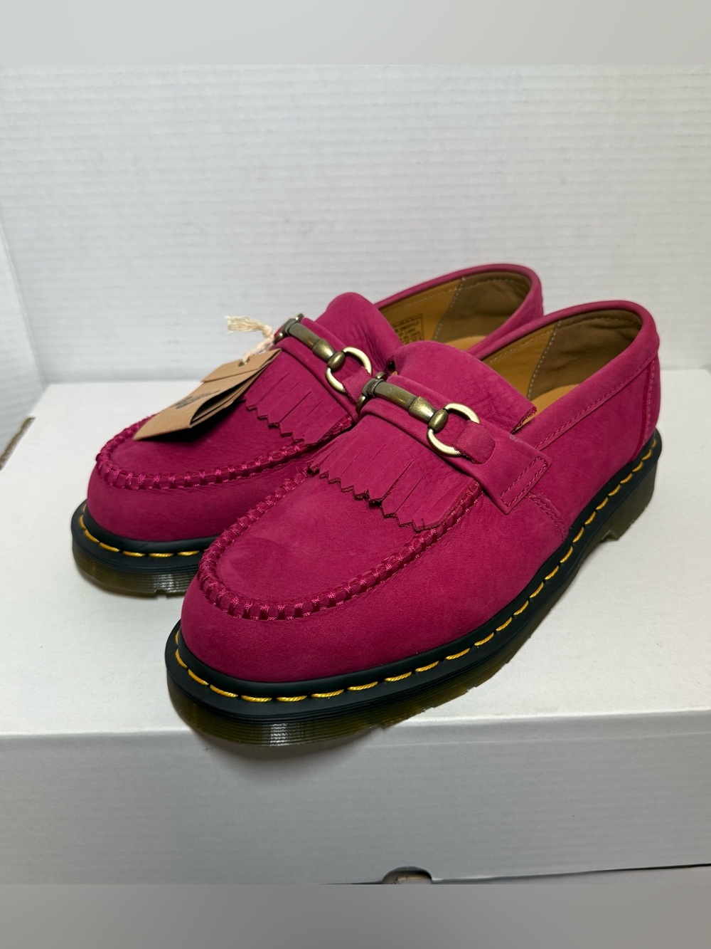 Dr Martens Pink Loafers